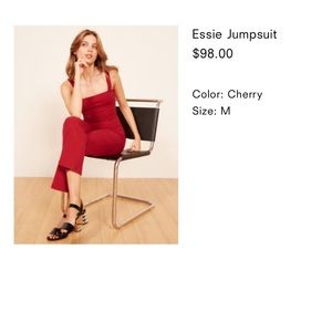 Reformation Jumpsuit